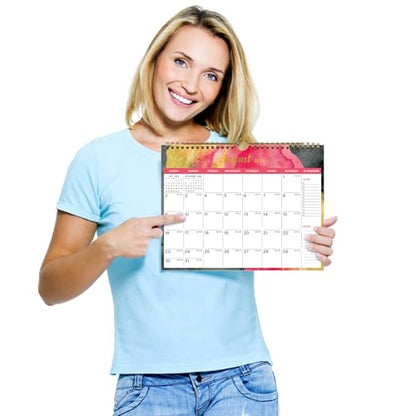 Lbylyhxc 2026 Calendar - Includes January 2026 to June 2027-18 Monthly Wall Calendar 2026, 11 x 8.5 Inches.Thick Paper with Julian Dates and Block for New Year and Christmas Presents (wall calendar 2026-2027 inks) - color: wall calendar 2026-2027 inks