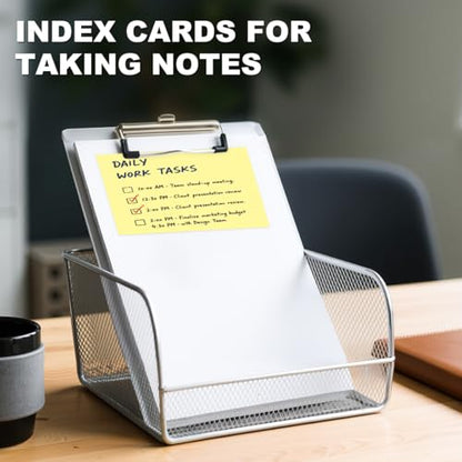300 Count Blank Index Cards 3x5 Notecards Flashcards for Studying Colorful Flash Cards Blank 3 by 5 Neon unlined Index Cards Bulk Small Cute Cards Pretty Study Flashcards 3 x 5 Note Cards 6 Pack of 50 - color: Blankcolors-3x5-300