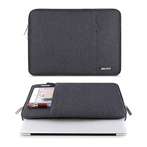 MOSISO Laptop Case 13 inch, Laptop Sleeve Compatible with MacBook Neo/Air/Pro 13 inch with A18/M5/M4/M3/M2/M1 Chip 2026-2016, Polyester Vertical Computer Sleeve Bag with Pocket, Space Gray - color: Space Gray, size: 13 inch