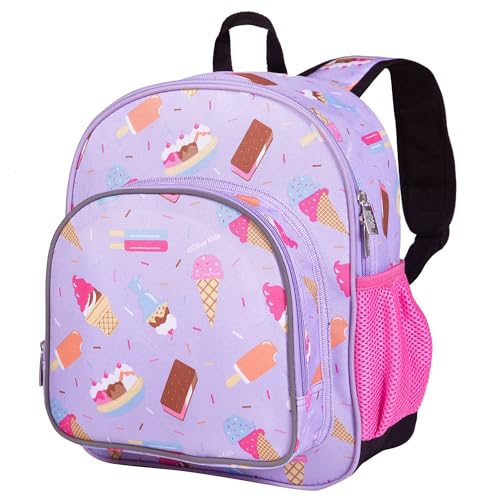 Wildkin 12 Inch Toddler Backpack for Kids, Sweet Dreams | Ages 3-7, insulated front pocket — coordinates with matching Wildkin nap mats and water bottles - color: Sweet Dreams