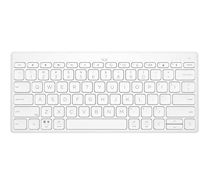 HP 350 BT Multi-Device Keyboard White - color: Pike Silver, style: BT Keyboard