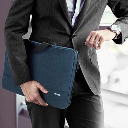 Ytonet 14 Inch Laptop Sleeve, Water Resistant TSA Laptop Case with Handle | Protective Computer Carrying Case Compatible with MacBook HP Dell Lenovo Asus Notebooks, Gifts for Men Women, Deep Teal - color: Deep Teal, size: 14 in