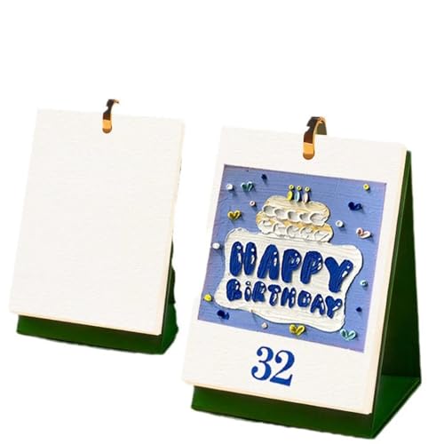 DIY Cover Sketchbook, Mini Sketchbook for Drawing, Blank Desk Calendar Sketch Book, Oil Pastel Hand-Painted 3D Book, for Note Taking, Painting, Study Work, Projects, Recipe Cards (1Pcs) - color: Sketchbook