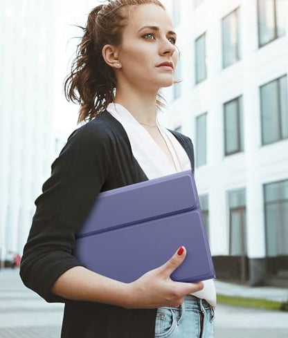 Hamile for iPad 11th 10th Generation Case with Keyboard - 7 Colors Backlit Wireless Detachable Folio Keyboard Cover with Pencil Holder for iPad 11-inch A16 2025 10th Gen 10.9 Inch 2022 (Blue Gray) - color: Blue Gray