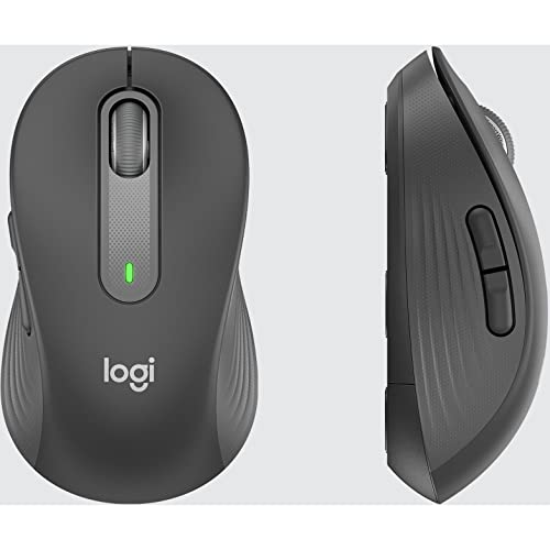 Logitech Signature MK650 Combo for Business, Wireless Mouse and Keyboard, Logi Bolt, Bluetooth, SmartWheel, Globally Certified, Windows/Mac/Chrome/Linux - Graphite, Pack of 4 - color: Graphite, style: Combo w. Small Mouse (Pack of 4)
