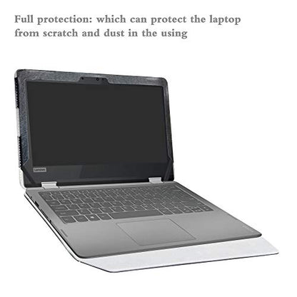 Protective Case for Lenovo Flex 6 11 6-11IGM/Flex 4 11 4-1130,Case for HP Chromebook 11 G8 G9 EE/Chromebook X360 11 G3 EE/ProBook X360 Fortis 11 G9(Not fit Flex 3 11) 11.6",Black - color: Black