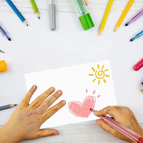 1000 Sheets Art Paper 9" x 12" Craft Drawing Paper for Sketching, Loose Sketch Paper for Drawing - color: white1000P