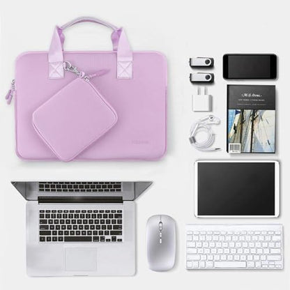 11.6 12.9 13 inch Elastic Laptop Sleeve with Small Case Compatible with 13 inch MacBook Neo Air Pro M5/M4/M3/M2/M1, iPad 13 12.9, XPS 13 and Most 11.6 12.9 13 inch Notebooks Tablets,L02P01 - color: L02p01, size: 11.6"-13"