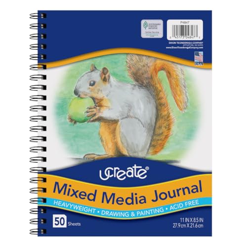 Art1st Mixed Media Journal, Heavyweight, 11" x 8-1/2", 50 Sheets
