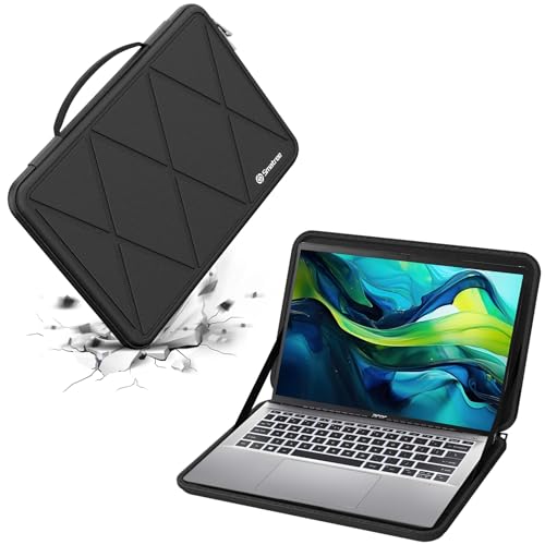 Smatree Hard EVA Protective Sleeve Compatible for 12.2 inch Acer Chromebook Spin 312, for 11.6 inch Acer Chromebook 311, for TravelMate B3/Spin B3 TMB311RN-33 2 in 1 Laptop Case (X8019T) - color: X Series-Black, size: For 11.6 inch Acer Chromebook 311(X80