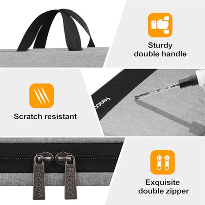 Laptop Case, 13 inch TSA Laptop Sleeve Computer Bag Briefcase Computer Case Carrying Cover for 13 inch MacBook Air, 13" MacBook Neo, 13" iPad Air M4, Water Resistant, Gifts for Men Women, Gray - size: 13 inch for New MacBook Air Neo Pro