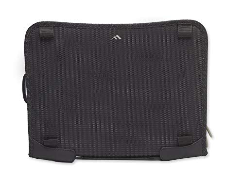 Brenthaven Tred Zip Folio Work-in Case Fits 13 inch Laptops, MacBooks and Chromebooks - Durable, Lightweight, and Secure Protection for College, Office, Business or Personal Use - Black