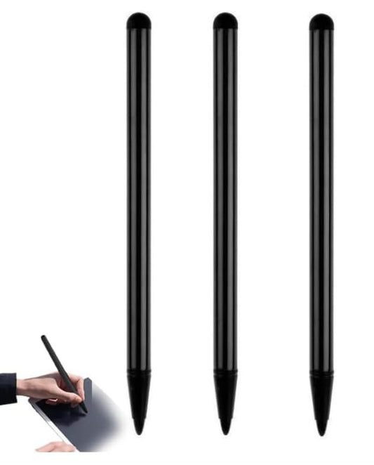 Three Colors Stylus Pens,Universal Fine Point for Phone/Android/Tablet and Other Touch Screens,High Precision Stylus for Touch Screen Devices,Cell Phones and Accessories (Black) - color: Black