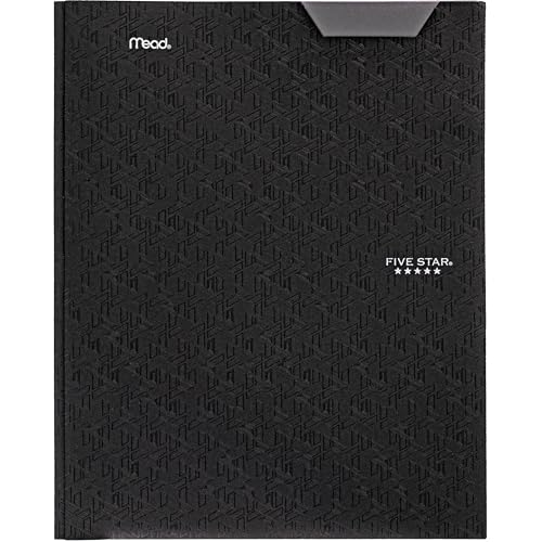 Five Star 2 Pocket Folders with Prong Fasteners, Stay-Put Folder, Folders with Pockets, Color Selected For You, 1 Count (34030)