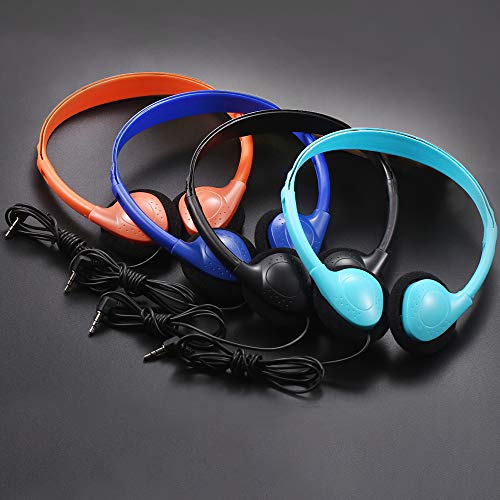 CN-Outlet Kids Headphones Bulk 12 Pack Multi Colors for School Classroom Students Teens Children Gift and Adult (12 Mixed) - color: 12 Pack
