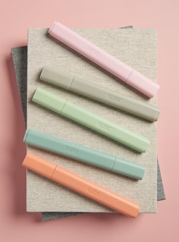 BLIEVE Bible Highlighters No Bleed Through, Chisel Tip, 5 Pack - color: PASTEL