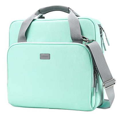 3 Inch D-Ring 3 Ring Zipper Binder, Binder with Strap 700 Sheet Capacity & Multi-Pockets School and Office Organizer, Compatible with 13-Inch MacBook(Patent Design Light Blue) - color: Light Blue, size: 3Inch-D-ring
