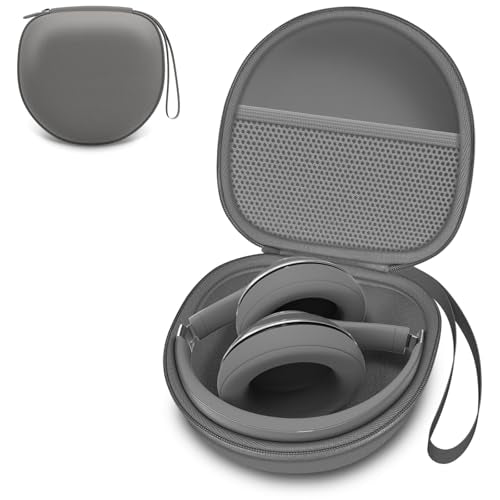 Headphone Case Compatible with BERIBES/TOZO/KVIDIO/Beats/Soundcore Anker Noise Cancelling Over-Ear Headphones, Light Grey - color: 15.Light Grey