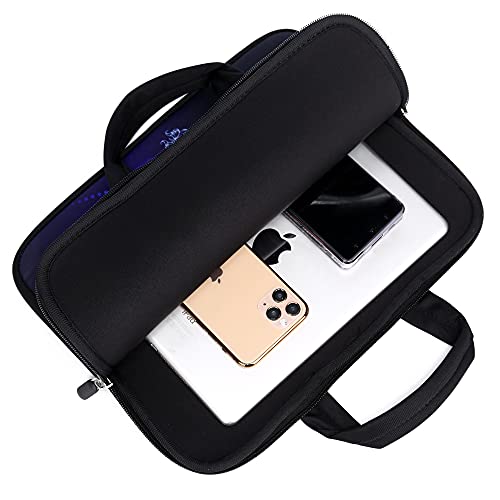 11 11.6 12 12.1 12.5 inch Laptop Carrying Bag Chromebook Case Notebook Ultrabook Bag Tablet Cover Neoprene Sleeve Fit Apple MacBook Air Samsung Acer HP DELL Lenovo Asus (Blue Butterfly) - color: Blue Butterfly