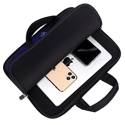 11 11.6 12 12.1 12.5 inch Laptop Carrying Bag Chromebook Case Notebook Ultrabook Bag Tablet Cover Neoprene Sleeve Fit Apple MacBook Air Samsung Acer HP DELL Lenovo Asus (Blue Butterfly) - color: Blue Butterfly