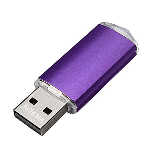 10pcs 8GB USB Flash Drive 8G USB 2.0 USB Drive Thumb Stick Purple - color: Purple, size: 8GB-10PACK