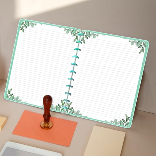 A4 TUL Discbound Lined Refill Paper, 11-Disc Discbound Ruled Filler Paper, 100Sheets / 200Pages Loose-Leaf Line Paper, 100gsm White Paper, 8.5'' x 11'', Leaf - size: 100 Sheets, style: 11-Disc/Letter Size
