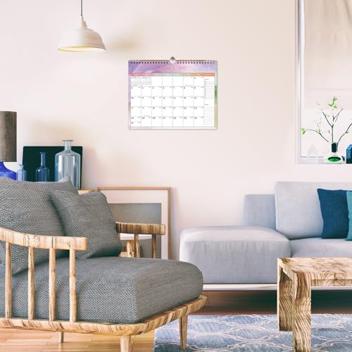 Lbylyhxc 2026-2027 Calendar - Includes July 2026 to December 2027-18 Monthly Wall Calendar 2026-2027, 11 x 8.5 Inches.Thick Paper with Julian Dates and Block for New Year and Christmas Presents (Colorful) - color: Colorful