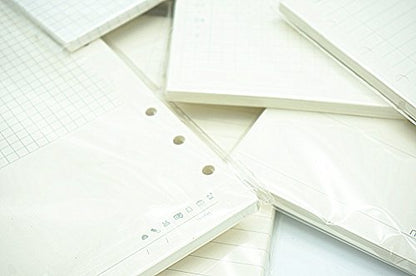 A5 Spiral Binder Inserts Refillable Notebook Planner Refills 6 Ring Binder Refill, 11 Packs of 11 Designds for Filofax Agenda Harphia (A5 5.59 x 8.27'',Full Set 11 pcs) - color: Full Set of 11 Packs, size: A5