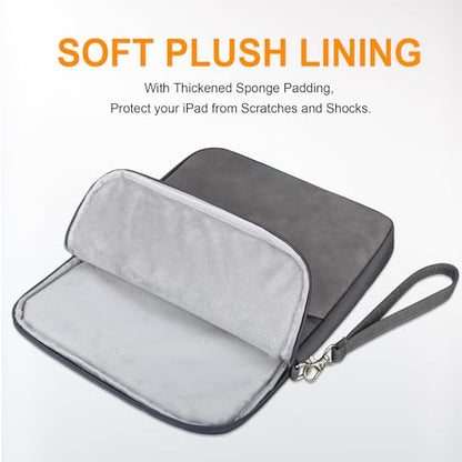 Lacdo Tablet Sleeve Case for 11 inch iPad A16, 11 Inch IPad Air M4 M3 M2, 11" iPad Pro M5 M4, 10.9 inch ipad/IPad Air, 10.2" iPad, 11" Samsung Galaxy Tab A9+, Ipad Sleeve Fit Magic Keyboard, Dark Gray - color: Dark Gray, size: 9-11 Inch