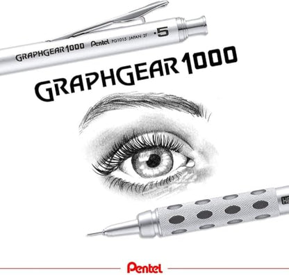 Pentel Graph Gear 1000 Automatic Drafting Pencil, 0.7mm Lead Size, Blue Barrel, 1 Each (PG1017C) - color: 1 Pack, style: 0.7mm