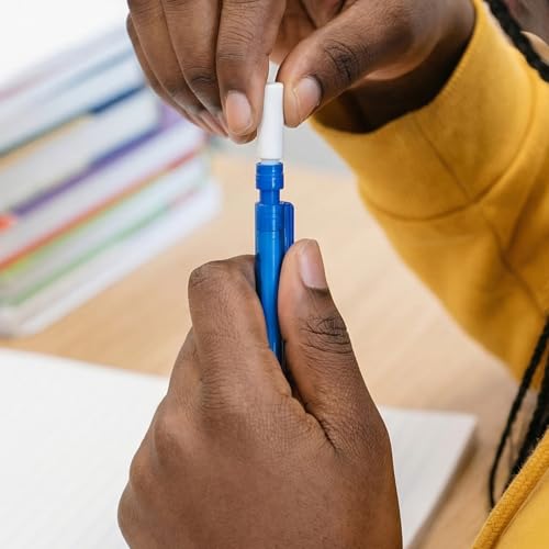 80 Pcs White Refill Erasers for Propelling Pencils, Universal Traceless Eraser Replacement, Mechanical Pencil Eraser Refills for Office, Notebook - color: White,80pcs,11.5x4.3mm
