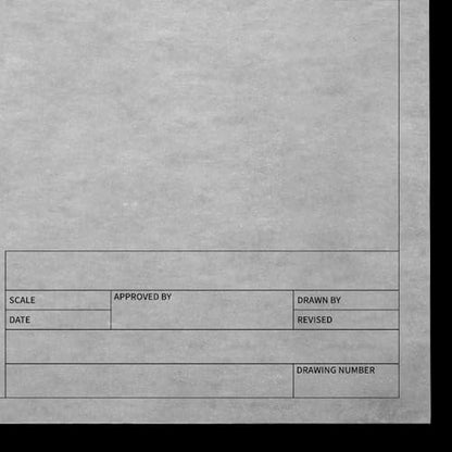 Tatuo 15 Sheets Architectural Vellum Paper 18 x 24 Inch Drafting Vellum Tracing Sheets Semi Translucent Drafting Paper Rag with Border and Title Block for Drawing Sketching Architecture Building - size: 18 x 24 Inch