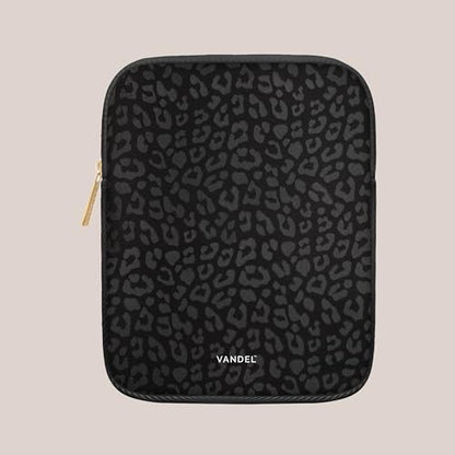 Vandel Slim & Protective Tablet Sleeve for 9-11 inch iPads A16, 11" iPad Pro, 10.9" iPad,10.2" iPad, 10.9" iPad Air, 11 Inch Samsung Galaxy Tab A9+, Bag Fits Magic Keyboard - color: c. Black Leopard, size: 9-11 Inch Tablet