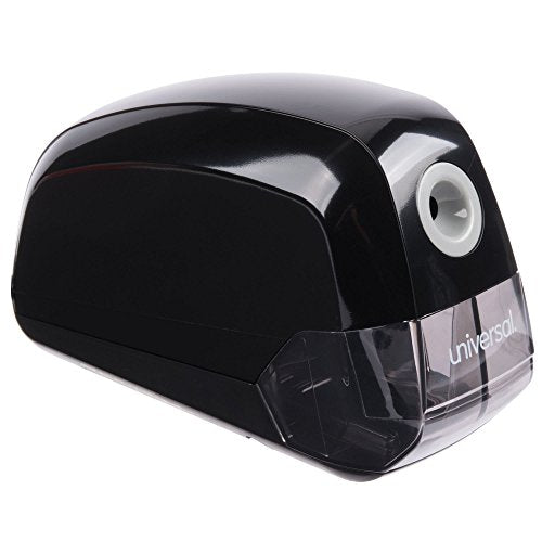 Universal 30010 Contemporary Design Electric Pencil Sharpener, Black