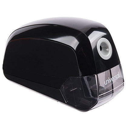 Universal 30010 Contemporary Design Electric Pencil Sharpener, Black