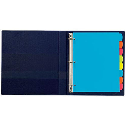 Avery Big Tab Write & Erase Durable Plastic Dividers, 8-Tab Set, Multicolor Brights, 3 Sets (21210) - size: 8 tab, style: 3 Sets