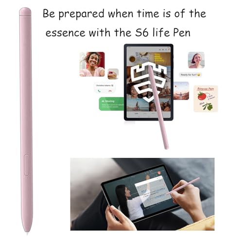 2 Pack Galaxy Tab S6 Lite S Pen for Samsung Galaxy Tab S6 Lite S Pen,Galaxy Tab S6 Lite Stylus Pen Replacement for Galaxy Tab S6 Lite Pen(Pink) - color: (Pink)