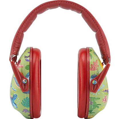 Snug Kids Earmuffs – Noise Reduction for Toddlers & Children – Adjustable, Lightweight, Foldable, Soft & Comfortable - color: Dinosaurs