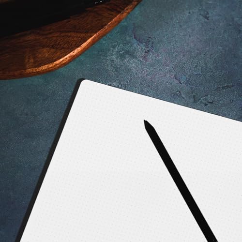 Notsu Dot Grid Notepads 11 x 17 inch | Large Dotted Memo Desk Pads with Premium Thick Paper 120gsm - size: 11" x 17", style: Dot Grid
