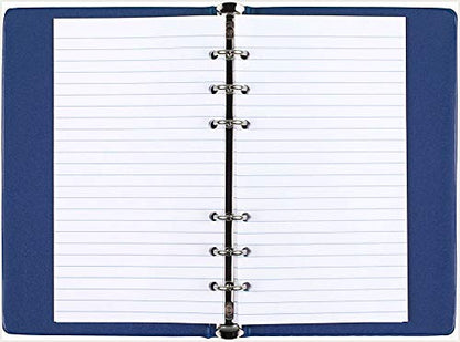Mead 5" x 3" Memo Book, 6-Ring with Narrow Ruled Paper, Assorted Colors (46000)