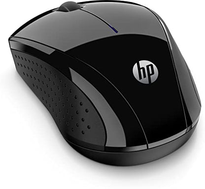 HP Wireless Mouse 220 Silent, Ambidextrous, RF Wireless, Black