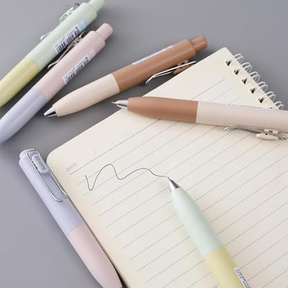 12 PCS Big Fat Pens Mini Pocket Ballpoint Pen Retractable Gel Pens Short Paragraph Pocket Travel Pen Black Ink Mini Ballpoint Pens for School Party Office