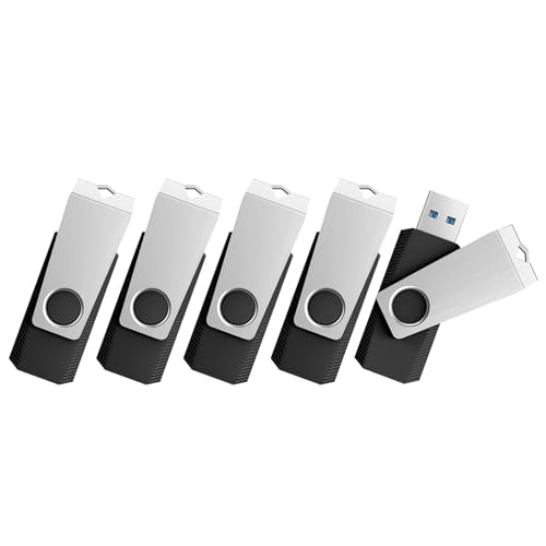 TOPESEL USB Flash Drives 5 Pack 64GB USB 3.0 Flash Drive Thumb Drive USB Flash Drive USB Memory Stick USB Memory Stick for PC laptops(64GB 5Pack) - color: 5 Pack, size: 64GB USB 3.0
