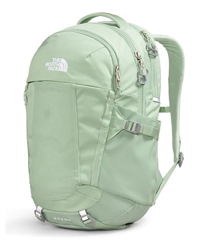 The North Face Women's Recon Everyday Laptop Backpack - Commuter Travel Bag, 18" Laptop Sleeve, Water-Repellent, Misty Sage Dark Heather/Meld Grey-NPF, One Size - color: Misty Sage Dark Heather/Meld Grey-npf