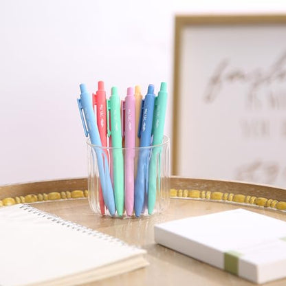 Mr. Pen- Retractable Gel Pens, 10 Pack, Colorful Ink, Fine Point 0.7mm | Fast Dry, Smooth Writing, Cute Pens for Drawing, Writing Planner and School Supplies