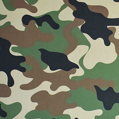 RICCO BELLO Wide Ruled Hardcover Diary Journal, Green Camouflage | School or Travel Notebook, For Boys & Girls, Kids, Tweens, Bookmark, Band Closure, Storage Pocket, 5.7 x 8.4 Inches - color: Green Camouflage