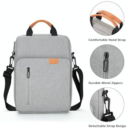 Laptop Sleeve Bag for 14 Inch MacBook Pro/Max M1 M2 M3 M4 M5 A3426 A3427 A3434, Waterproof Protective Lightweight Laptop Computer Cover Bag, Gray - color: Gray, size: 14 Inch