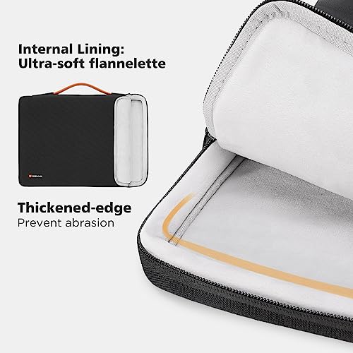 NIDOO 17.3 inch Laptop Sleeve Computer Carrying Case for 17.3" Lenovo Legion 5 / 5i / IdeaPad L340 / HP Gaming Pavilion 17 / Envy Laptop 17 / Acer Chromebook 317 / Asus ZenBook Pro 17 / Dell G7 17 - color: Black, size: 17.3 Inch