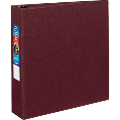 Avery Heavy-Duty Binder with 2-Inch One Touch EZD Ring, Maroon (79362) - color: Maroon, size: 2"