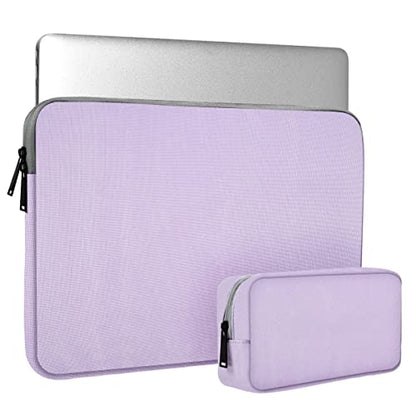 14 inch Laptop Sleeve Case for Lenovo IdeaPad 14/ HP Chromebook 14/ Stream 14/ Dell Inspiron/Acer Spin/ASUS ZenBook 14 Computer Bag, Purple - color: Purple, size: 14 Inch